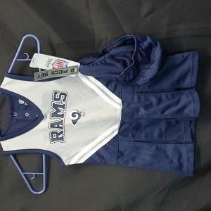 La rams cheerleader outfit